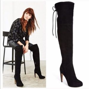 Sam Edelman Kayla over the knee suede boots